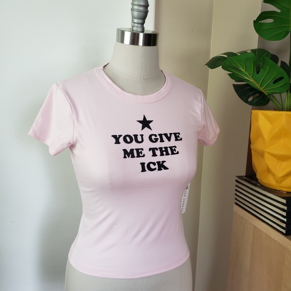 You Give Me The Ick NEW T-Shirt Size Large NEW! - Picture 1 of 11